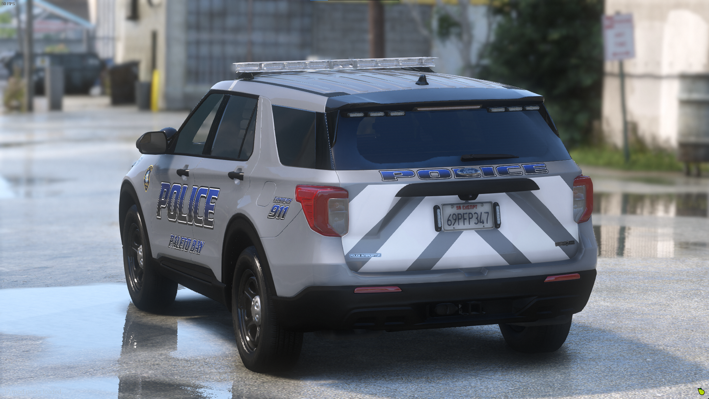 2020 Whelen Ford Police Interceptor Utility