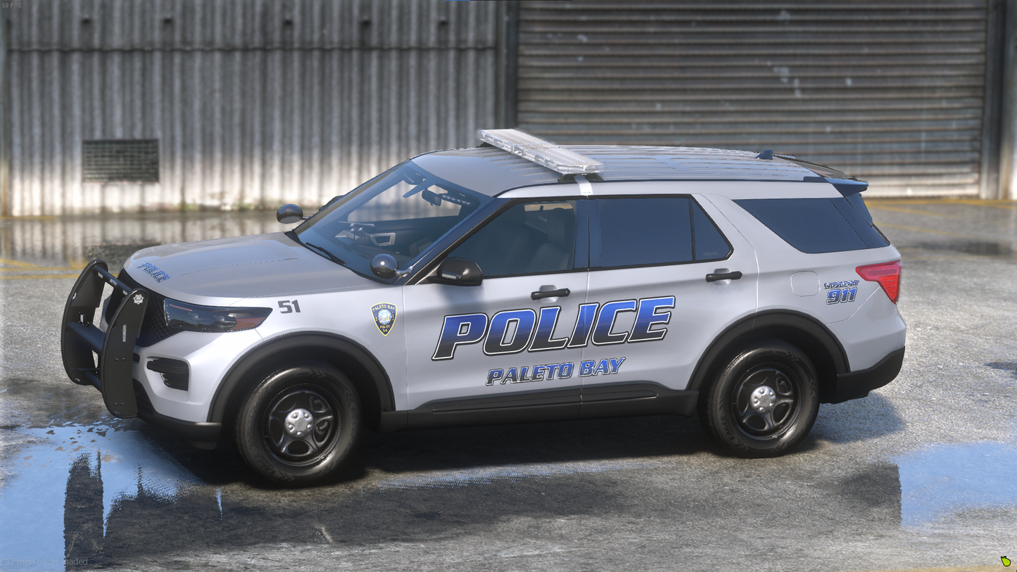 2020 Whelen Ford Police Interceptor Utility