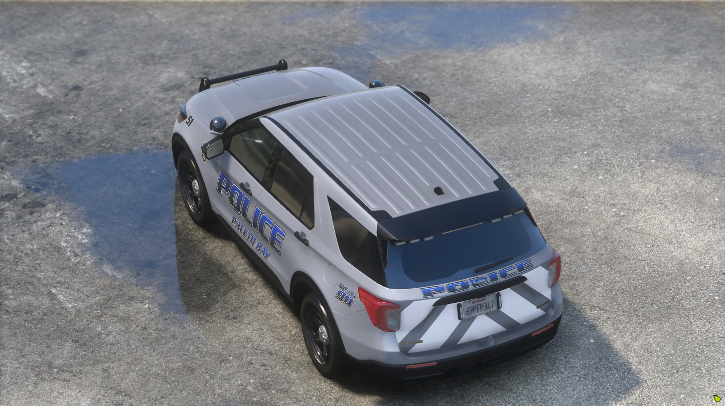 2020 Whelen Ford Police Interceptor Utility