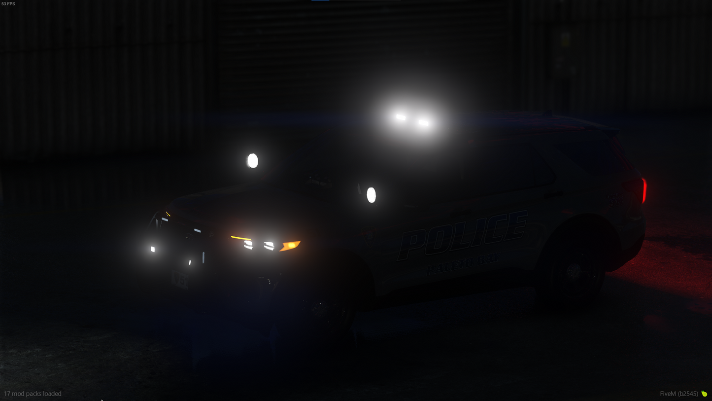 2020 Whelen Ford Police Interceptor Utility